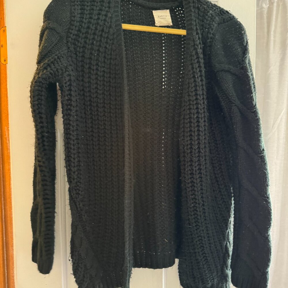 Harper Dark Green Cardigan - Small